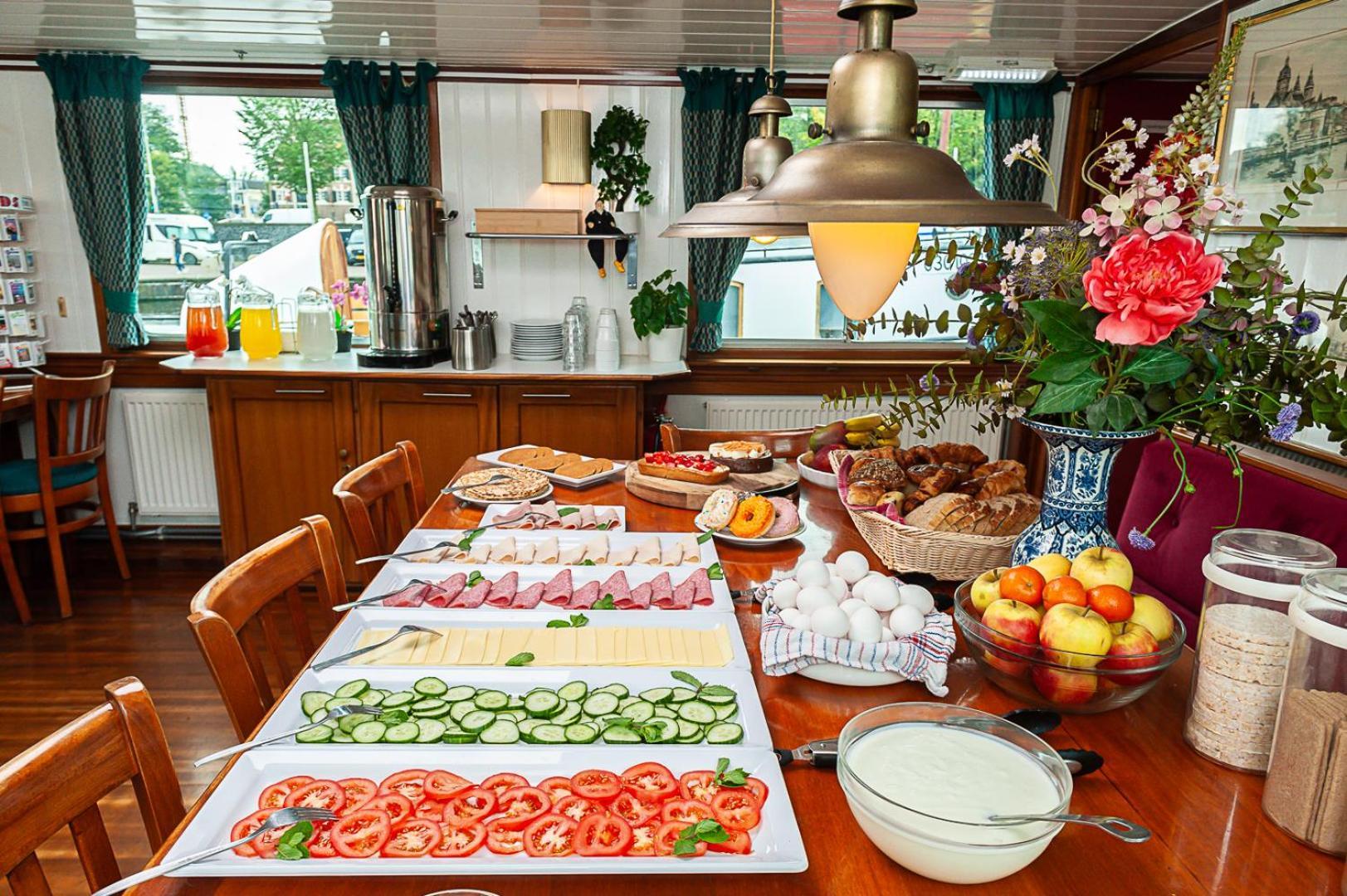 Amsterdam Hotelboat Εξωτερικό φωτογραφία