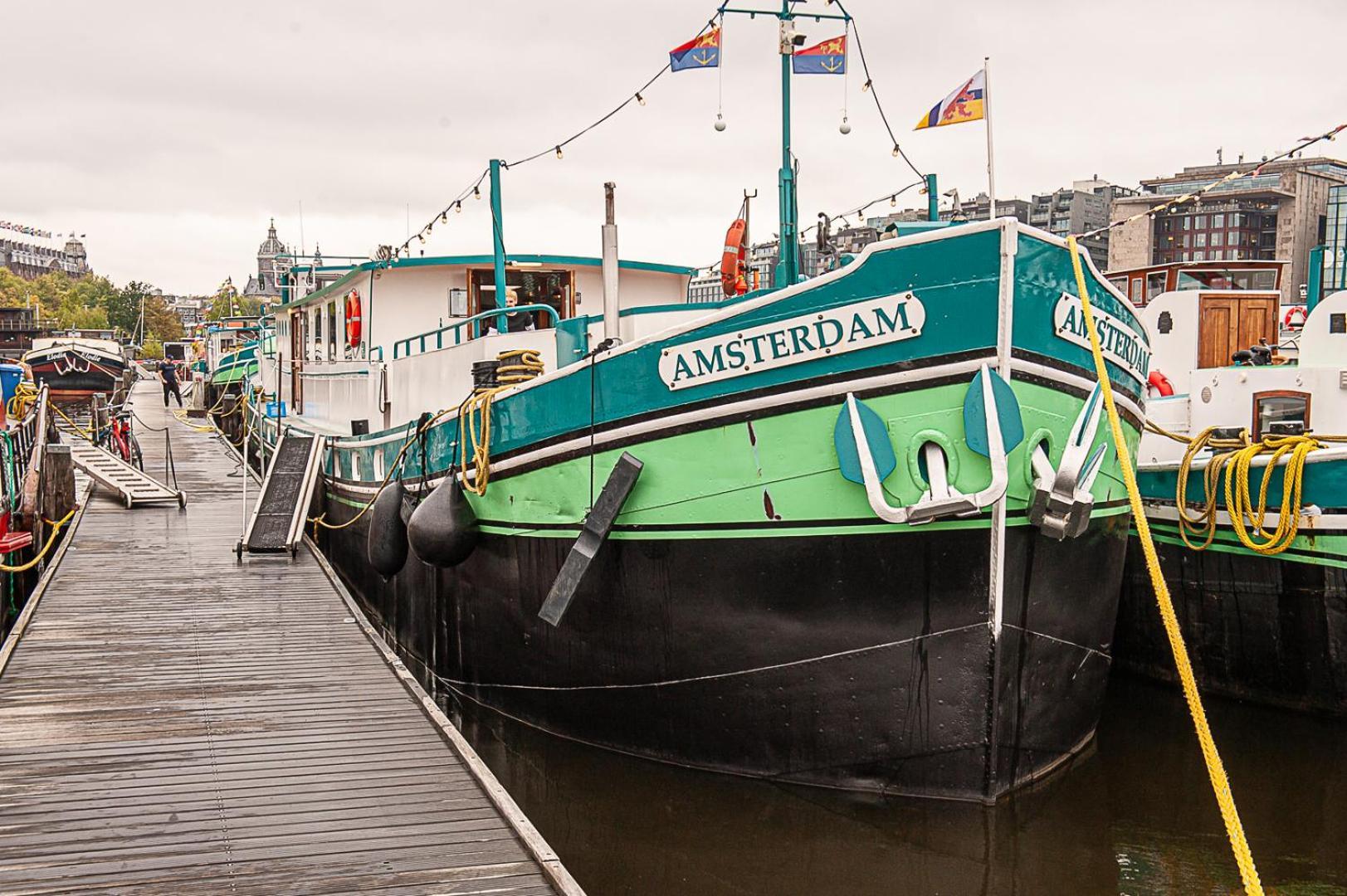 Amsterdam Hotelboat Εξωτερικό φωτογραφία